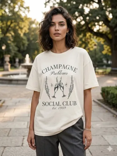 Camiseta Oversize com estampa - Tam P/36 - Cor: branca - completamente nova