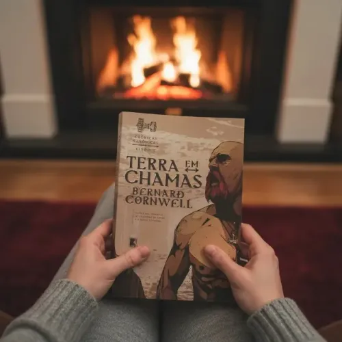 Livro Terra Em Chamas - Série Crônicas Saxônicas - Livro 5