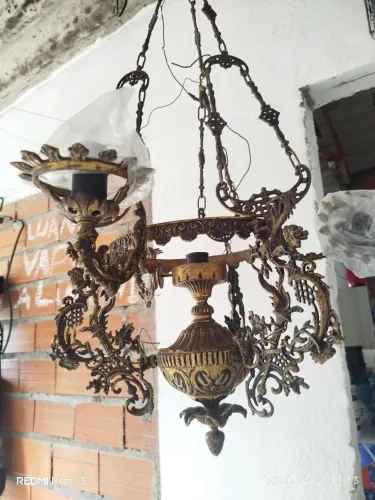Lustre de cobre semi novo