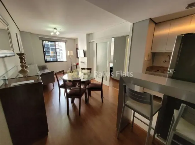 Flat com 2 suítes para alugar em Moema - Edifício Times Square Colonade