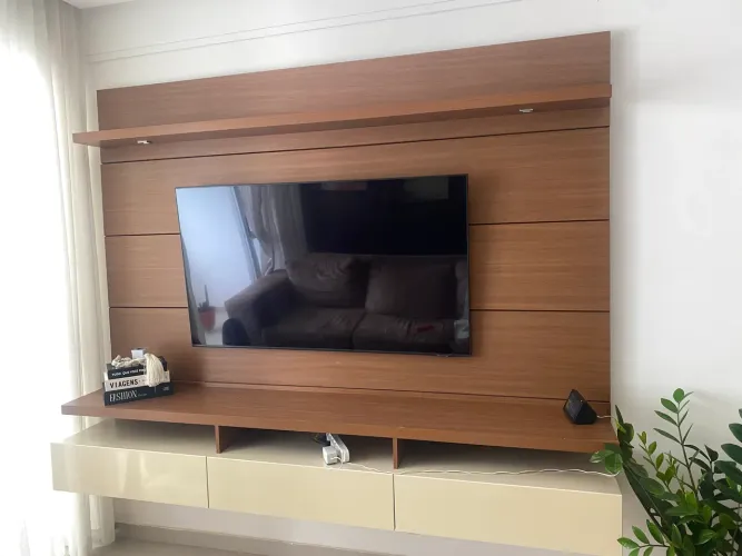 Rack de TV Larshopping 100% MDF
