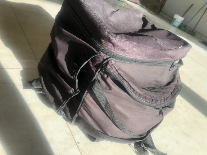 Bag + capacete 