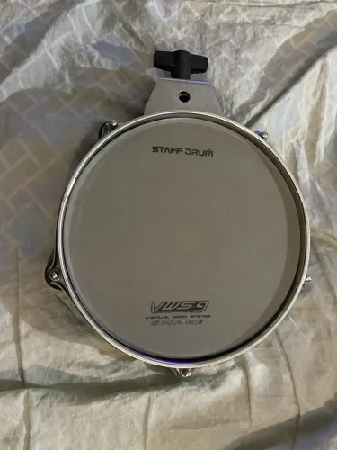 Pad Staff Drum VWS 9 Snare com Holder tubo Conector 