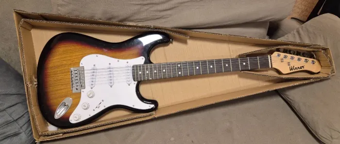 Guitarra Elétrica Winner Wgs Sunburst Strato