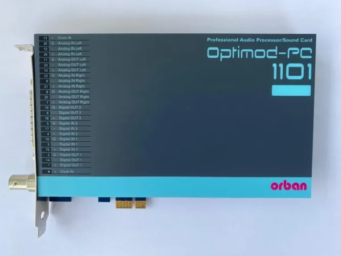 PROCESSADOR ORBAN - OPTIMOD-PC 1101e