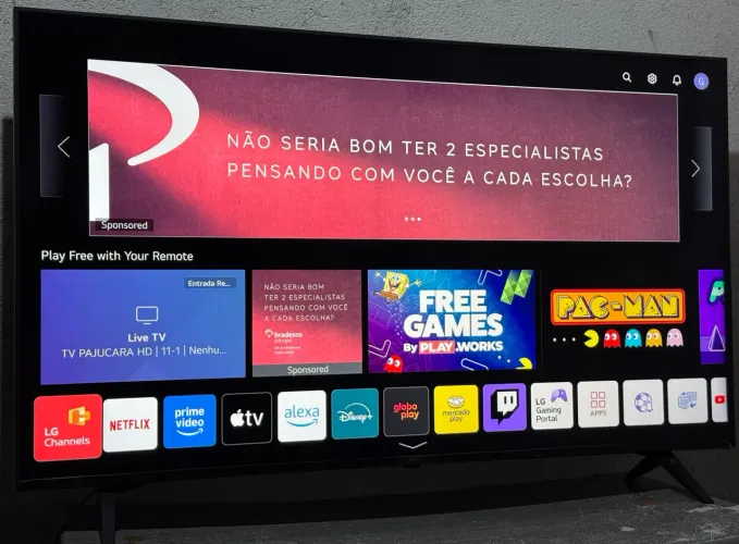 Tv smart LG 50 polegadas 4k