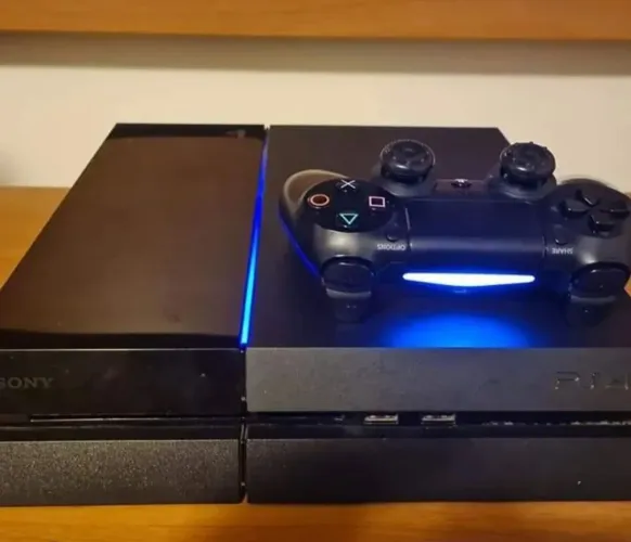 PS4 funcionando tudo certinho