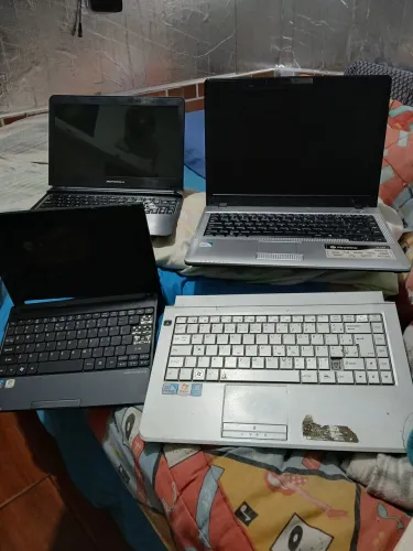 Lote dos notebooks sem teste.