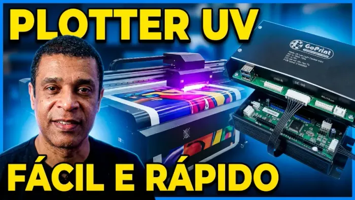 Kit UV led para conversão de Plotter eco solvente