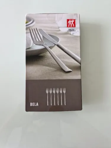Jogo de 6 Garfos Zwilling Bela Aço Inox - Novo na Caixa