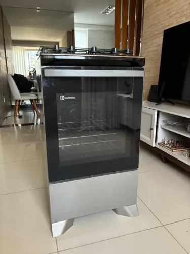 Fogão Electrolux Inox - 4 Bocas - Gás Natural