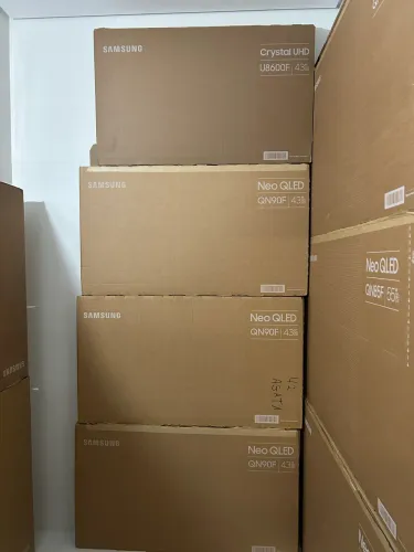 Caixa de papelão para transportar TV 43 polegadas