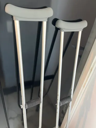 Par de muletas axila 