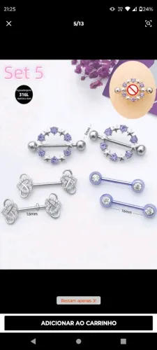 Piercings lindos