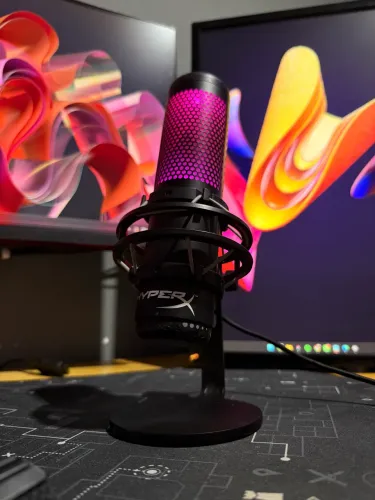 Microfone HyperX QuadCast S RGB USB
