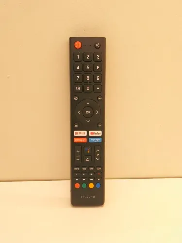 Controle Remoto Philco LCD C/NETFLIX/YOUTUBE/GLOBOPLAY/PRIMEVIDEO com pilhas inclusa