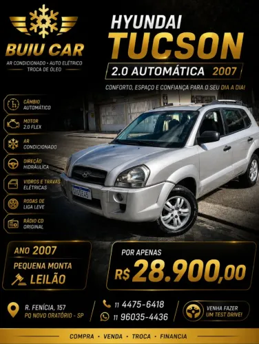 Hyundai Tucson 2.0 16V Aut. 2007