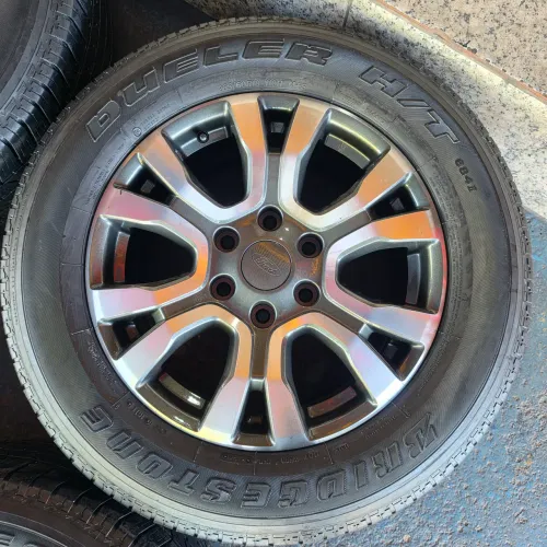 RODAS FORD RANGER ARO 18 6X139 ORIGINAIS E PNEUS 265/60