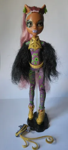 Monster high Clawdeen Ghouls Rule incompleta 
