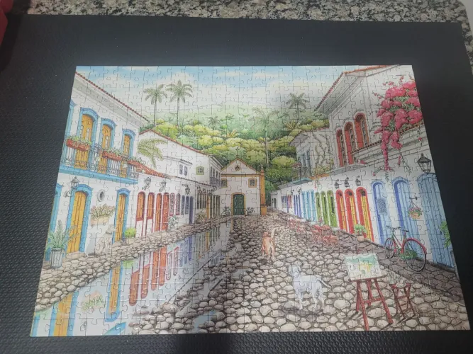 Quebra Cabeça 500 Peças- Ruas de Paraty