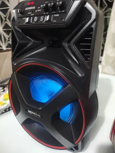 Caixa de Som Amplificada Mondial CM-250 Bluetooth 250W RMS