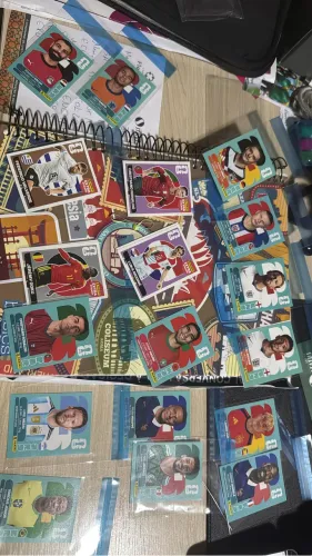 Pacotes de figurinhas