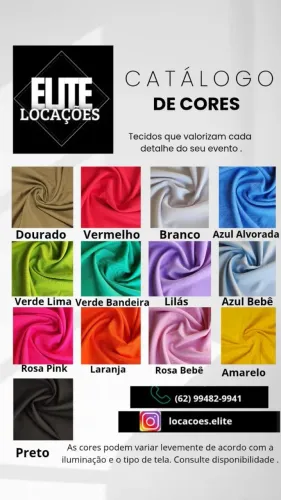Forro avulso para mesa quadrada
