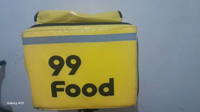 Bag entregador da 99 usada excelente