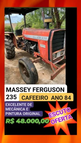Trator Cafeeiro Massey Ferguson 