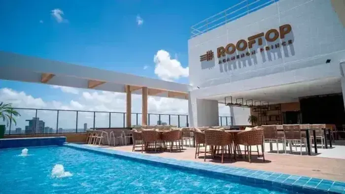 ceci- Rooftop Agamenon | Studio na Boa Vista | Lazer Completo 38m² 1 Quarto 1 Vaga 1 Ba