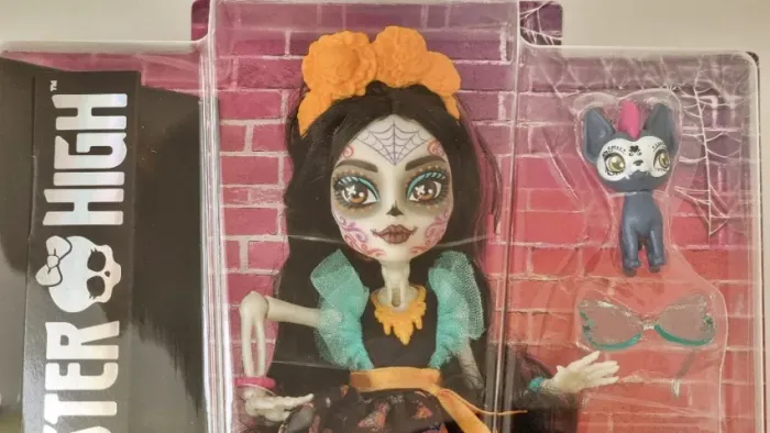 Boneca Monster High Skelita Calaveras G3 Lacrada