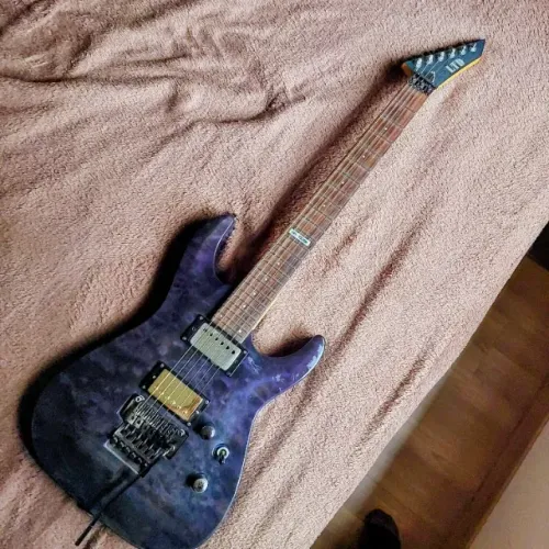ESP LTD MH-100QM floyd gotoh + pot Seymour Duncan YJM