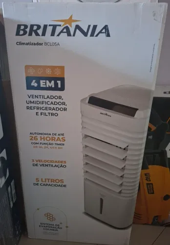 Climatizador Britânia 4 em 1 Autonomia de 26h BCL05A 127V