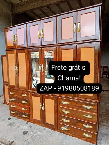 Guarda roupa casal grande de 6 portas NOVO 