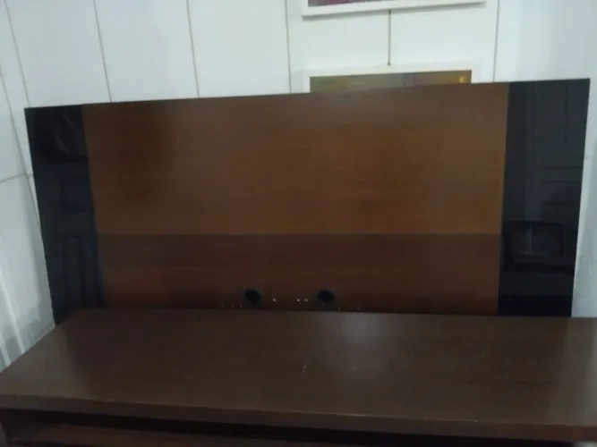 Rack de sala com painel