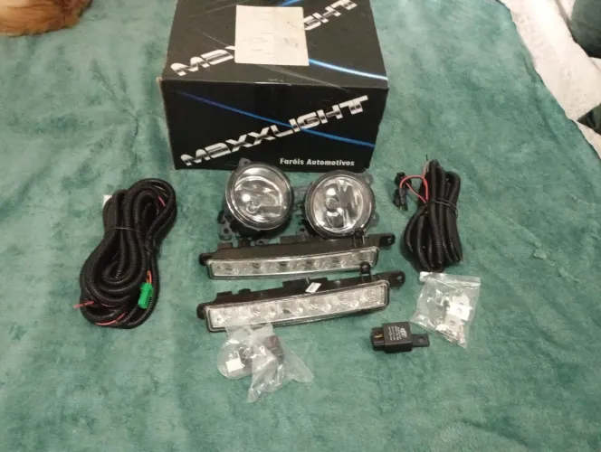 FAROL DE MILHA + DRL LED PARA CITROËN C3 - NOVO NA CAIXA