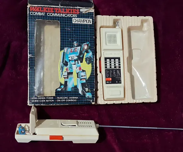 Walkie Talkie, anos 80.