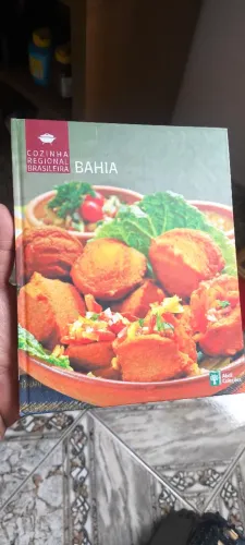 Livro Bahia Cozinha Regional Brasileira 