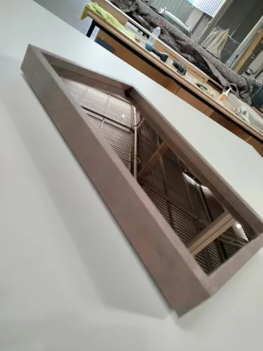 Bandejas decorativas MDF e vidro