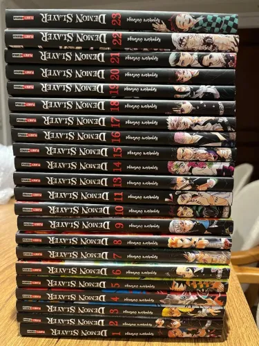  Demon Slayer COMPLETO 1-23 | Coleção Impecável + Conservação TOP/ IMPECÁVEL