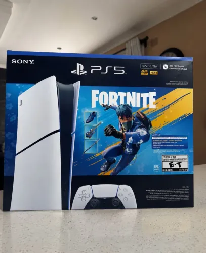 PlayStation 5 Slim Edição Digital Mídia 825GB 4K + Cupom Fortnite