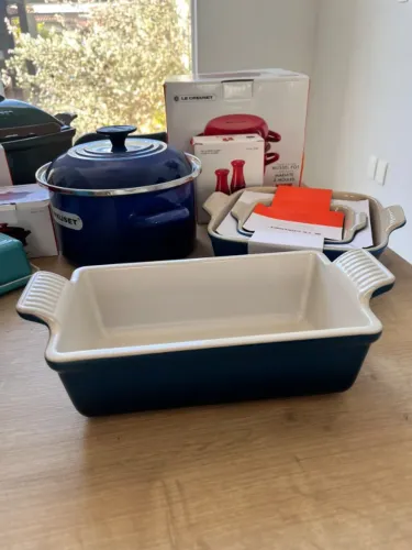 Travessa Heritage 26cm Cobalt - Le Creuset - ORIGINAL
