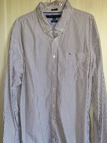 Camisa social Tommy Hilfiger GG