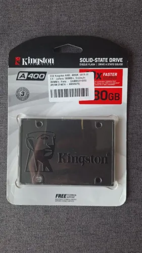 SSD Kingston A400 SATA 3 480GB (Novo)