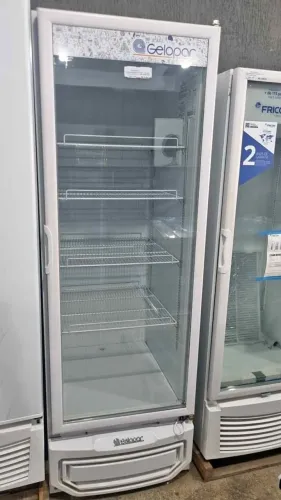 CONSERVADOR DUPLA AÇÃO PORTA DE VIDRO 575 LITROS