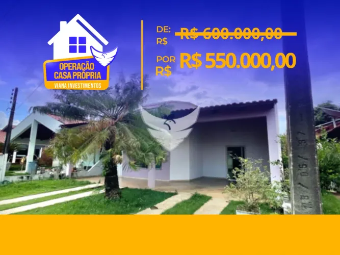 Casa no condomínio residencial Enseada