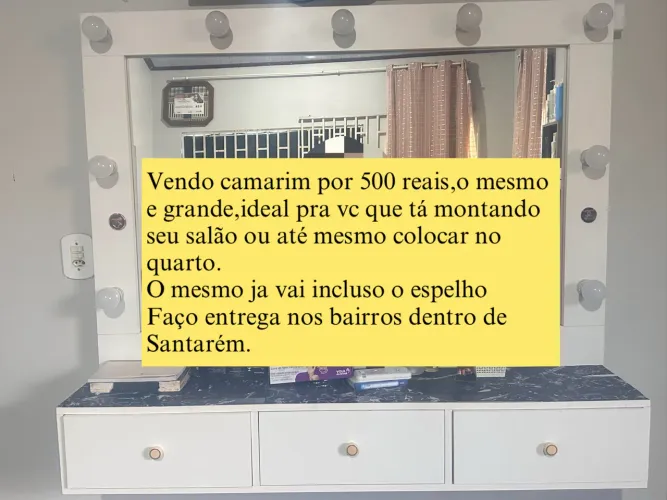 Desapego de camarim