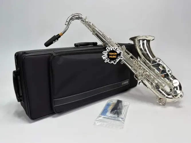 SAX TENOR YAMAHA YTS-480S (PRATA) - NOVO.