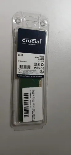 Memória RAM Crucial Udimm 8GB 3200MHz DDR4 CL22 CT8G4DFRA32A