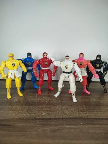 Lote Power Rangers Ninjets - Ninja do Filme Bandai 1995